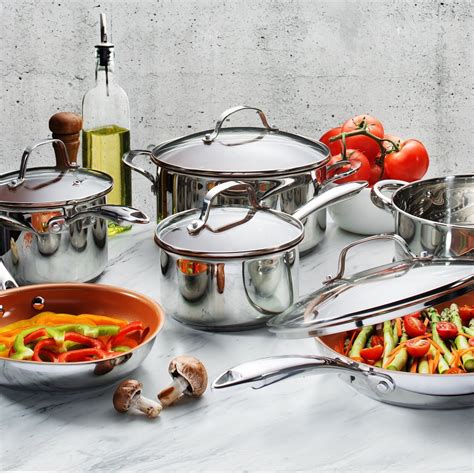 gotham steel complete kitchen in a box|gotham stainless steel cookware.